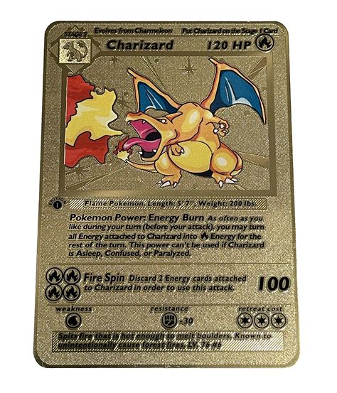 gold charizard price.